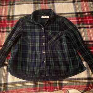 Blackwatch flannel Vineyard Vines shirt Size Smalll